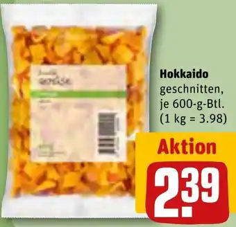 REWE Hokkaido 600 g Btl. Angebot