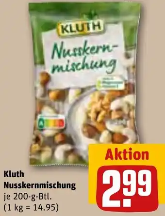 REWE Kluth Nusskernmischung 200-g-Btl. Angebot