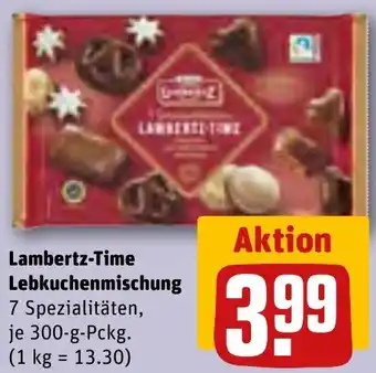 REWE Lambertz-Time Lebkuchenmischung 300 g Pckg. Angebot