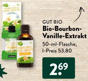 Aldi Süd GUT BIO Bio-Bourbon-Vanille Extrakt 50 ml Flasche Angebot