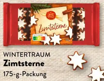 Aldi Süd WINTERTRAUM Zimtsterne 175 g Packung Angebot