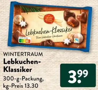 Aldi Süd WINTERTRAUM Lebkuchen Klassiker 300 g Packung Angebot