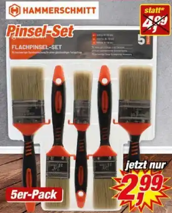 Posten Börse HAMMERSCHMITT Pinsel-Set 5er-Pack Angebot