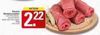 WEZ Frische Rinderrouladen 100 g Angebot