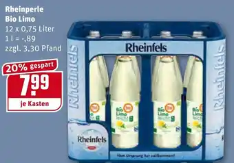 REWE Center Rheinperle Bio Limo 12x0,75L Angebot