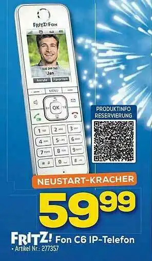 Euronics Berlet Fritz Fon C6 Ip-telefon Angebot