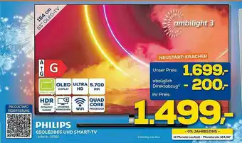 Euronics Berlet Philips 65oled865 Uhd Smart-tv Angebot