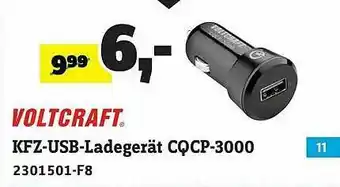 Conrad Voltcraft Kfz-usb-ladegerät Cqcp-3000 Angebot