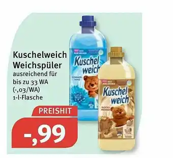 Feneberg Kuschelweich Weichspüler Angebot