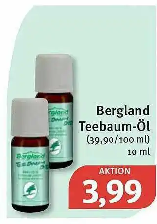 Feneberg Bergland Teebaum-öl Angebot