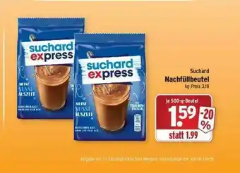 Wasgau Suchard Nachfüllbeutel Angebot