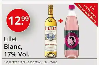 Sagasser Lillet Blanc 17% Vol. Angebot