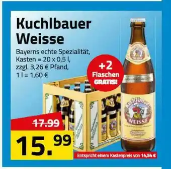 Logo Getränkemarkt Kuchlbauer Weisse Angebot