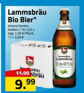 Logo Getränkemarkt Lammsbraü Bio Bier Angebot