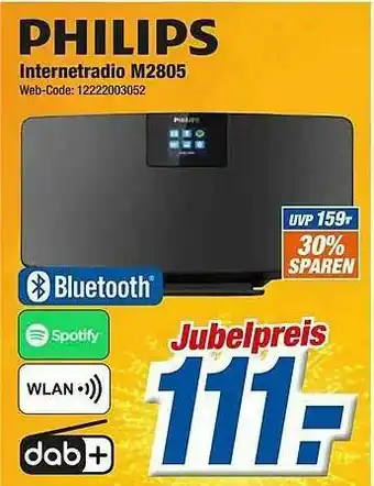 Expert Klein Philips Internetradio M2805 Angebot