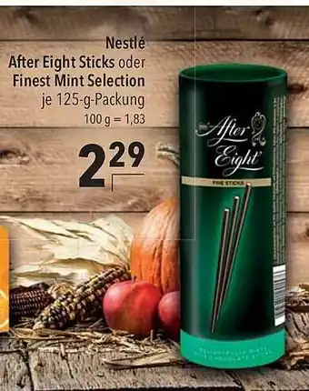 CITTI Markt Nestlé After Eight Sticks Oder Finest Mint Selection Angebot