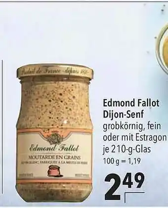 CITTI Markt Edmond Fallot Dijon-senf Angebot