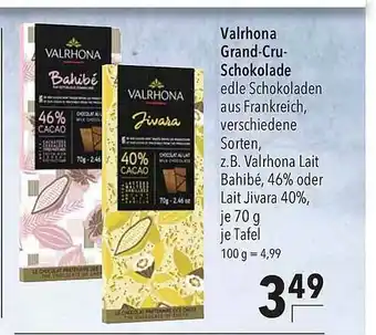 CITTI Markt Valrhona Grand-cru-schokolade Angebot