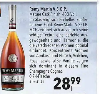 CITTI Markt Rémy Martin Vsop Angebot