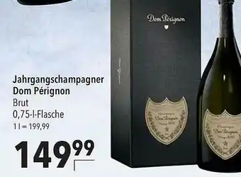 CITTI Markt Jahrgangschampagner Dom Pérignon Angebot