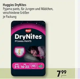 CITTI Markt Huggies Drynites Angebot