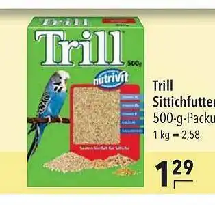 CITTI Markt Trill Sittichfutter Angebot