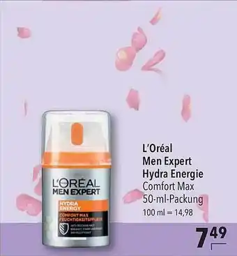 CITTI Markt L'oréal Men Expert Hydra Energie Angebot