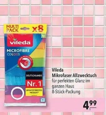 CITTI Markt Vileda Mikrofaser Allzwecktuch Angebot