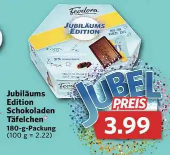 Combi Jubiläums Edition Schokoladen Täfelchen Angebot