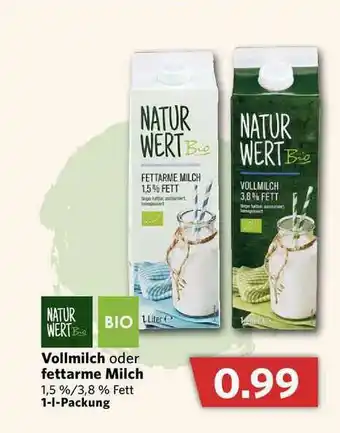 Combi Natur Wert Vollmilch Oder Fettarme Milch Angebot