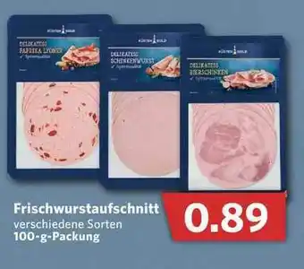 Combi Frischwurstaufschnitt Angebot