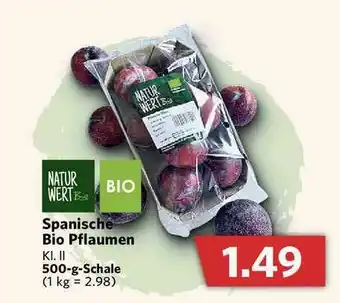 Combi Spanische Bio Pflaumen Angebot