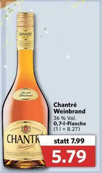 Combi Chantré Weinbrand Angebot