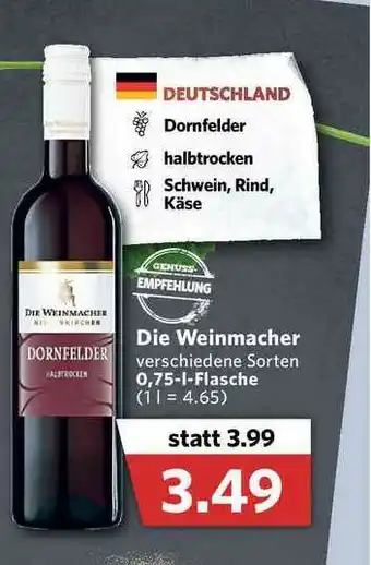 Combi Die Weinmacher Angebot