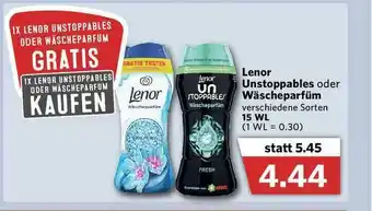 Combi Lenor Unstoppables Oder Wäscheparfüm Angebot