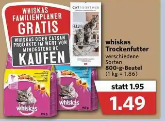 Combi Whiskas Trockenfutter Angebot