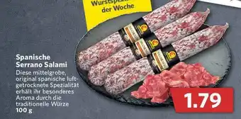 Combi Spanische Serrano Salami Angebot