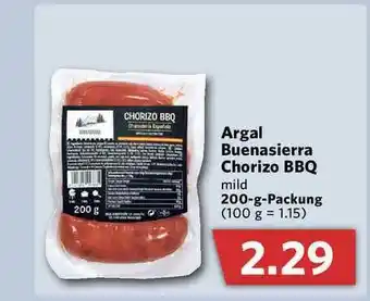 Combi Argal Buenasierra Chorizo Bbq Angebot