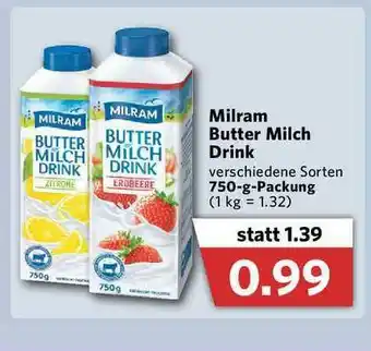 Combi Milram Butter Milch Drink Angebot