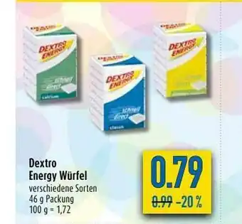 diska Dextro Energy Würfel Angebot