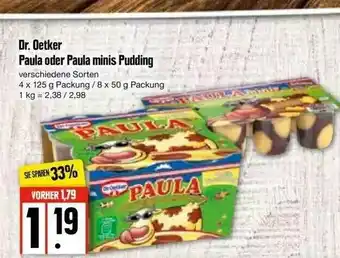 Edeka Dr Oetker Paula Oder Paula Minis Pudding Angebot