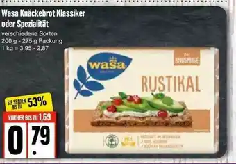 Edeka Wasa Knäckebrot Klassiker Oder Spezialität Angebot