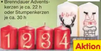 Netto Marken-Discount Stumpenkerzen Angebot