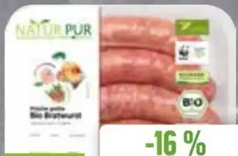 Edeka Frischemarkt Bio frische grobe bratwurst Angebot