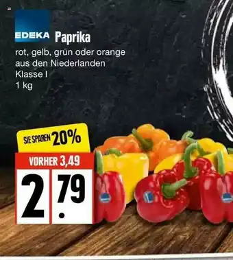 Edeka Edeka Paprika Angebot