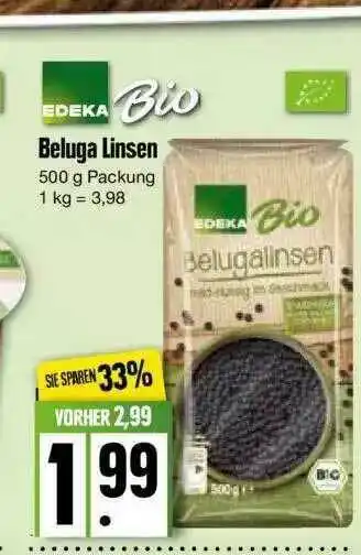 Edeka Edeka Bio Beluga Linsen Angebot