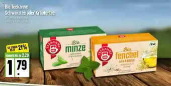 Edeka Bio Teekanne Schwarztee Oder Kräutertee Angebot