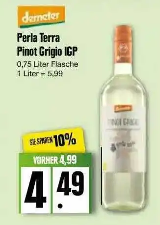 Edeka Demeter Perla Terra Pinot Grigio Igp Angebot