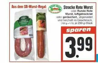 Edeka Echt-gut Stracke Rote Wurst Angebot