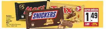 Edeka Snickers, Twix Oder Mars Angebot